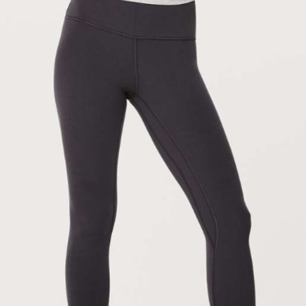 Lululemon Align High Rise Crop 23" in Dark Shadow